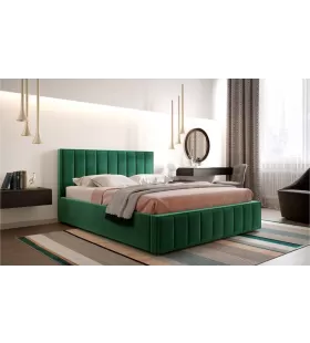 Кровать из ткани "Эвелина"
