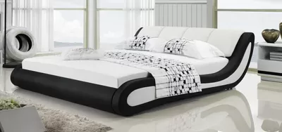 Кровать из ткани "Полина"